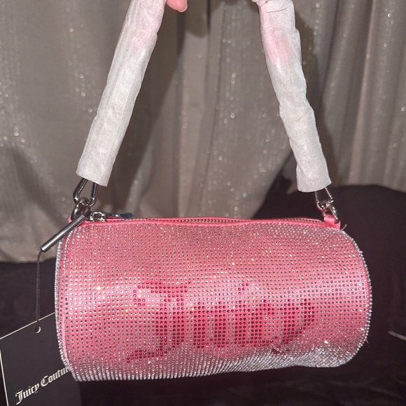 COPY - Juicy Couture UK exclusive rhinestone pink purse